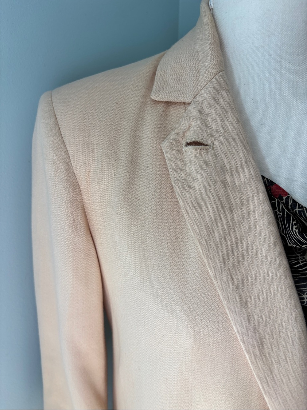 Ulla Johnson Women's Lined Linen Blend Blazer - Deep Cream in Size 4 - Picture 4 of 16